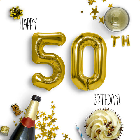 50th Birthday Card