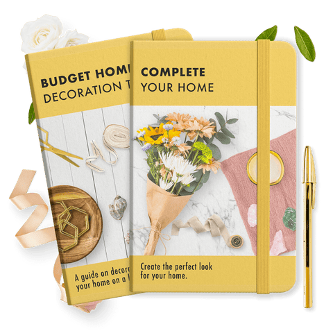 BUNDLE: Complete your house and Budget home decorating tips